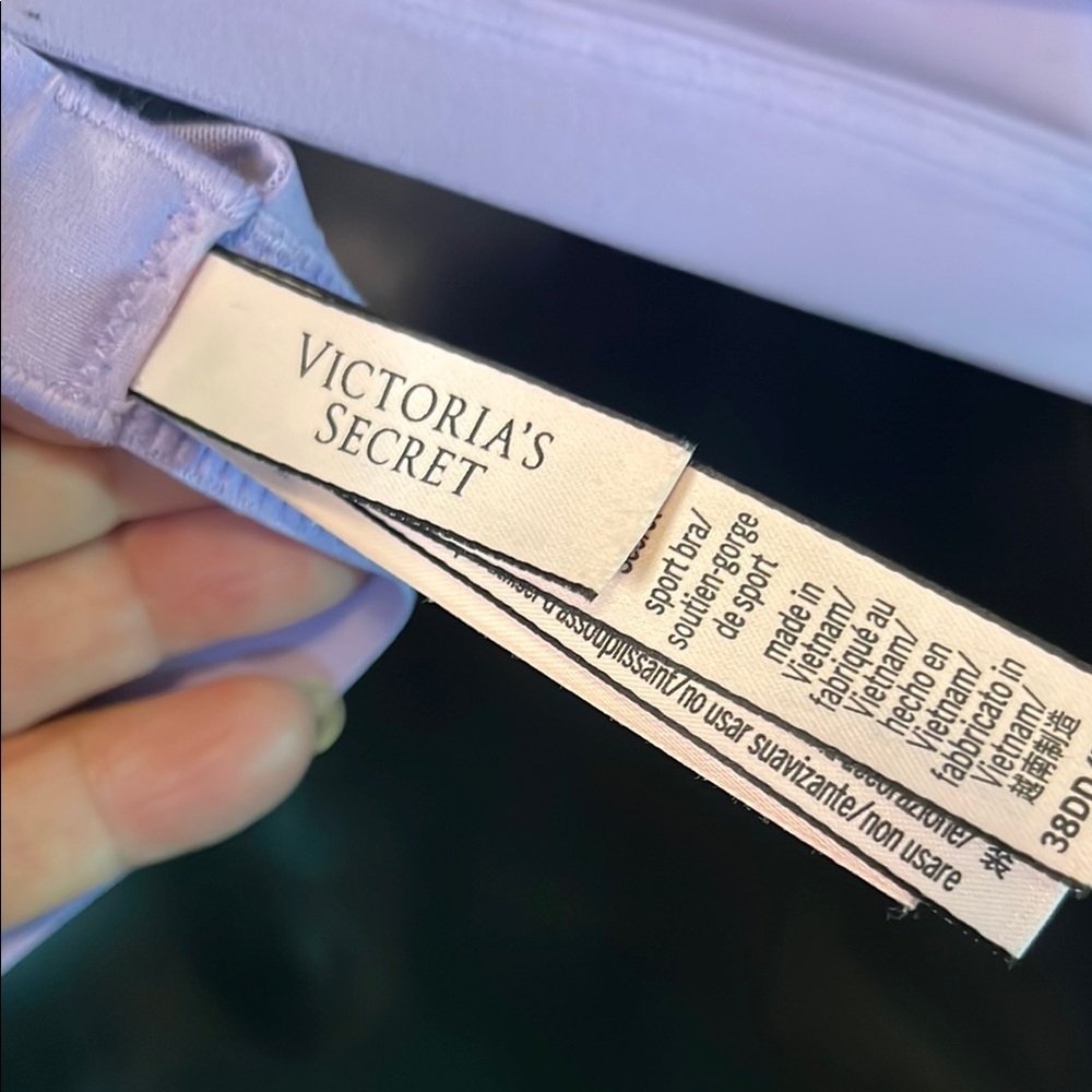Victoria's Secret Purple V-Neck Bra Intimates & Sleepwear - Picture 3 of 5